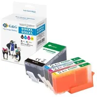 G&G XL-Druckerpatronen 4er Set für HP 934XL/935XL BK/C/M/Y (C, CF, M, Y)