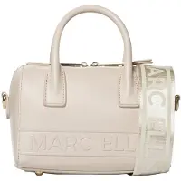 Marc Ellis Sac à main Deep pour femmes, en polyuréthane, disponible en beige, noir et rose