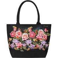 Merkloos Sac fourre-tout Damen avec motif floral pour un look frais