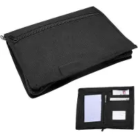 OEM Classeur de documents de voyage format A5 - Classeur multi-compartiments pour voiture - Petit classeur de voyage portable pour accessoires automobiles