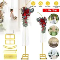 StarTech.com Support pour bougies - Métal - Plaqué or - Motifs étoile et lune - Tringle en tissu blanc - 240 cm