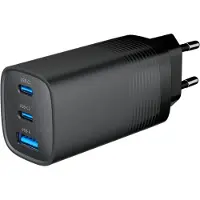 Gembird TA-UC-PDQC65-01-BK mobile device charger Universal Black AC Fast charging Indoor