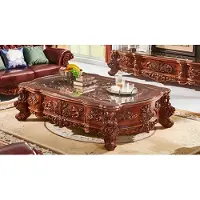 AEA Couchtisch Kaffeetisch Designertisch Klassisches Wohnzimmertisch Holztisch