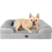 Merkloos Elzusha - Coussin orthopédique pour chiens, en mousse à mémoire de forme, pour petits et moyens chiens
