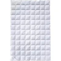 OEM Couverture en coton "Bali Superlight", blanche, 200x135 cm
