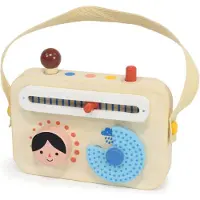Gerkimex Radio jouet Mentari pour enfants - une première radio colorée