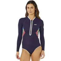 Rip Curl Shorty à Manches Longues Avec Fermeture éclair Frontale Pour Femme G-bomb 1.5 Mm Full Spring