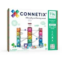 Connetix Tiles - Piste de billes BRIGHT (114 pièces)