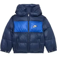 Nike 66l074 Heavy Weight Jacket Bleu 12 Months Garçon