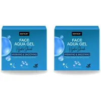 Sence 2 x Crème hydratante Aqua Gel Hydro Shock 2-en-1, format jour, 50 ml - Pack avantage - 2 pièces