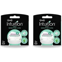 Wilkinson 2 lames de rechange Intuition Sensitive Care, adaptées aux peaux sensibles - Pack avantageux - 2 pièces
