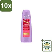 Unilever 10 x Après-shampooing Andrélon, couleur vibrante - 200 ml - Lot de 10 pièces