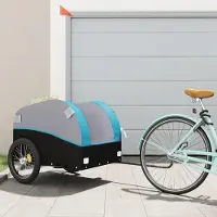 Merkloos Remorque pour vélos conçue pour le transport de charges lourdes, dotée d'une construction robuste