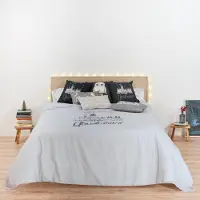 OEM Couvre-lit Harry Potter, thème Hogwarts, motif Noël, 260x240 cm, 100% coton