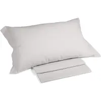 OEM Ensemble de draps en coton, couleur crème, pour lit double, en une seule pièce