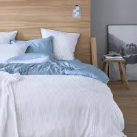 OEM Housse de couette en Viscose de bambou (à partir de pâte de bambou), couleur bleue, 140x200 cm