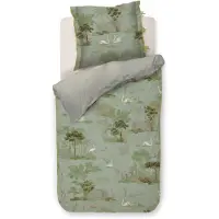 OEM Couvre-lit Darjeeling Days, couleur vert, dimensions 155x220 cm + 80x80 cm