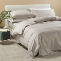 OEM Housse de couette pour lit double, percale 100% coton, modèle Tau 73568