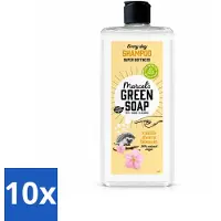 Marcels Green Soap 10 flacons de shampooing "Marcel's Green Soap" pour un usage quotidien - Vanille et cerisier - 300 ml - Pack avantage - 10 pièces