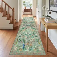 Merkloos Tapis à poils courts, dimensions 80x300 cm, idéal pour la chambre