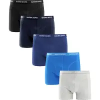Björn Borg Boxers Cotton Stretch 5-Pack Bleu clair Bleu Bleu foncé Gris taille XL