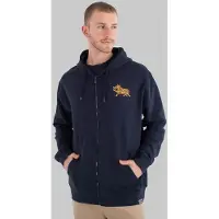 Hurley Sider Full Zip Sweatshirt Bleu L Homme