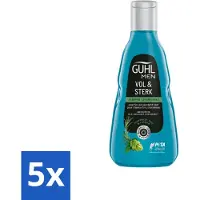 Guhl - Shampooing - Homme Full & Strong - 250 ml - Pack avantage - 5 pièces