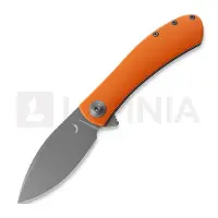 Trollsky Knives Couteau pliant Mandu Orange G10