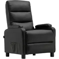 Selius Fauteuil relax - Siège réglable - Fauteuil de détente - Fauteuil d'angle - Dossier réglable de 90 à 160°