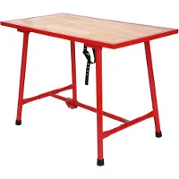 Selius Table pliante, table de travail, établi, table d'atelier, table de montage, dimensions 120x62,5 cm, table pliante