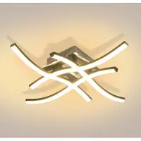 COMELY Applique murale LED moderne, 4 lumières, idéale pour les couloirs, 24W, 2700 lumens
