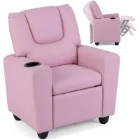 FANTASK : Fauteuil enfant, fauteuil relax avec fonction inclinable, dossier réglable et