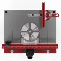 Selius Table de routage - Table autonome - Banc de travail pour le travail du bois - Banc de travail - Banc de travail pour routeur - Plan de travail en aluminium