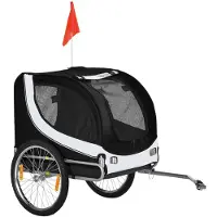 Selius Remorque pour chiens - Chariot pour chiens - Voiturette pour chiens - Remorque pour vélo - Chariot pour animaux de compagnie