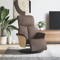 Selius Fauteuil relax - Fauteuil lounge - Fauteuil pivotant - Fauteuil réglable - Similicuir - Rotation à 360°