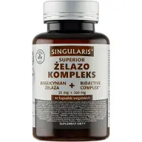 SINGULARIS Complexe de Fer pour la Santé et l'Endurance, 90 Capsules