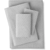 OCreon Ensemble de draps à haute densité – draps en microfibre douce, qualité égyptienne – ensemble de literie de luxe comprenant un drap plat, une housse de couette et 2 taies d'oreiller