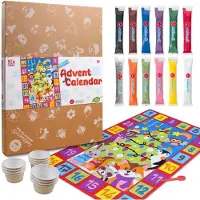 OCreon Calendrier de l'Avent Maxi 5+ - Kit de création artistique sur le thème de Noël