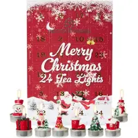 OCreon Calendrier de l'Avent "Theelichten" (bougies de Noël en 3D)