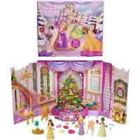 OCreon Calendrier de l'Avent Disney Princess avec Rapunzel, Tiana et Belle
