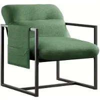 Selius Fauteuil - Fauteuil à accoudoirs - Fauteuil de relaxation - Fauteuil d'accent - Fauteuil relax - Revêtement Sherpa - Structure métallique