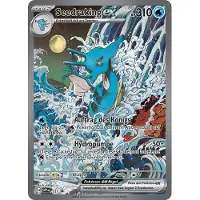 HEART FOR CARDS Collection Spéciale Pokémon Brume des Légendes | Seedraking ex Promo SVP131 | Allemand + Heartforcards Protection d'expédition