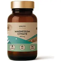 UNUVI Citrate de magnésium 800 mg, 60 capsules végétales –