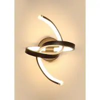 COMELY Osairous, lampe murale LED d'intérieur, 20W, en acrylique, éclairage mural moderne pour couloir, escalier, entrée, chambre, 3000K, lumière blanche chaude