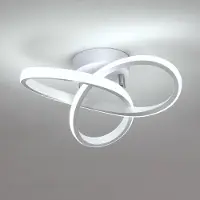 COMELY Spot encastré LED Osairous, 22W, 2500 lumens, 6500K, diamètre 25 cm – Lumière froide 6500K