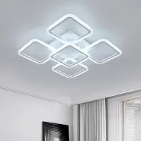 COMELY Lampe d'extérieur LED , 70W, 7000 lumens, forme carrée