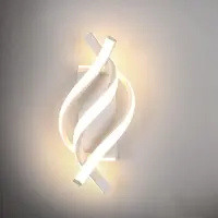 COMELY Lampe murale moderne , 22W, éclairage LED, 2500 lumens, lumière blanche chaude, 3000K