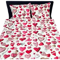 EL-TEX Ensemble de literie Coton Kora 160x200 Confort sans repassage