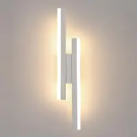 COMELY Applique murale LED élégante, 16W, variateur d'intensité, 3 températures de couleur