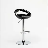 Superstool Cuisine haute tabouret de bar péninsule pivotant repose-pieds réglable Hollywood - Noir